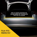 Tesla Model 3 Rear Bumper Paint Protection Film